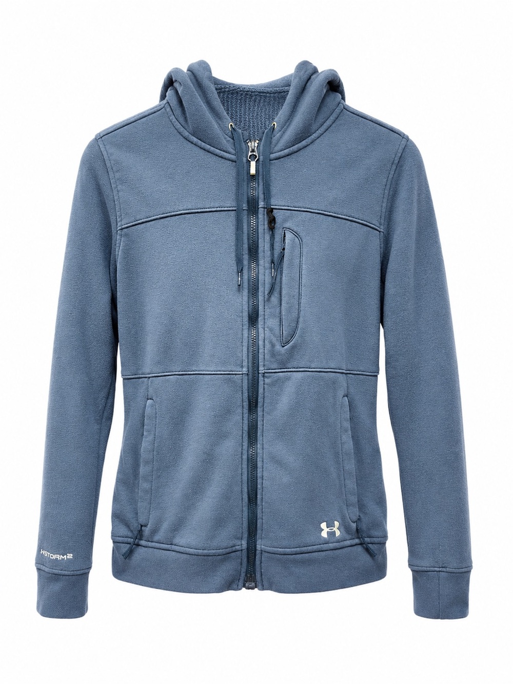 Under Armour Blue Full-Zip Hoodie